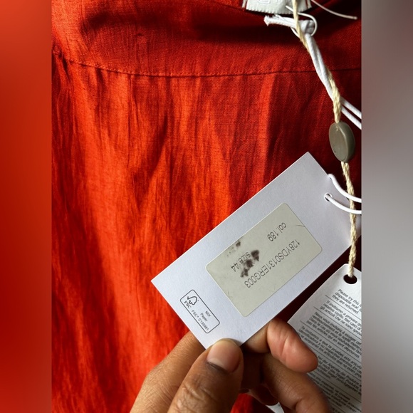 8 by Yoox | BNWT flax wrap skirt | size 44 - Picture 7 of 13